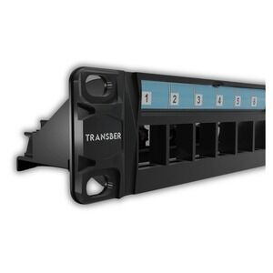24Port - Blank‎ - 1U/19'' - Metal Rackmount Housing - Wall Mount/Rack Mount